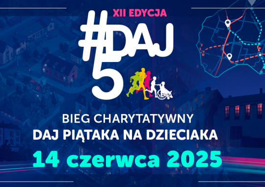 Ruszyły zapisy na bieg Daj piątaka na dzieciaka